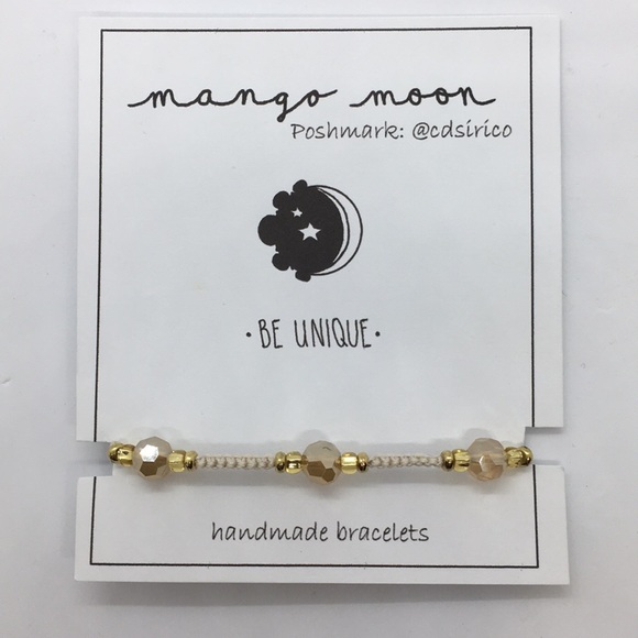 Handmade Beaded Macrame Friendship Bracelet - Picture 6 of 10